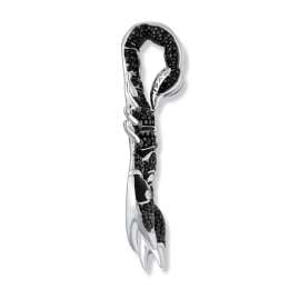 Seinerzeit SZA-3990-384 Silver Pendant Spike Scorpio