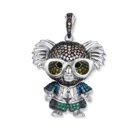Seinerzeit SZA-3990-444 Silver Pendant Koby K. Koala Limited Edition