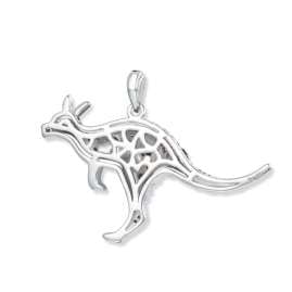 Seinerzeit SZA-3990-436 Silver Pendant Gangu Kangoroo