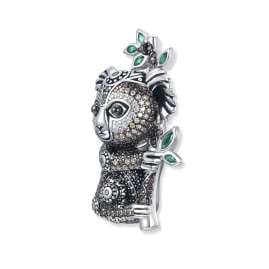 Seinerzeit SZA-3990-434 Pendant Silver Kula Koala