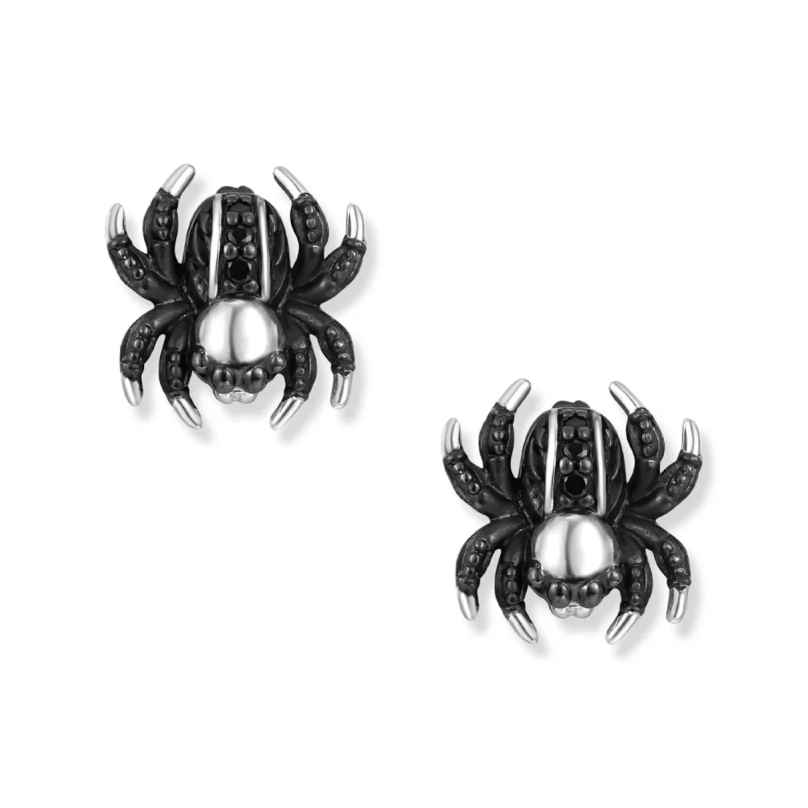 Seinerzeit SZA-2990-383 Damen-Ohrstecker Silber 925 Ohrringe Luca Spinnen 4066723005315