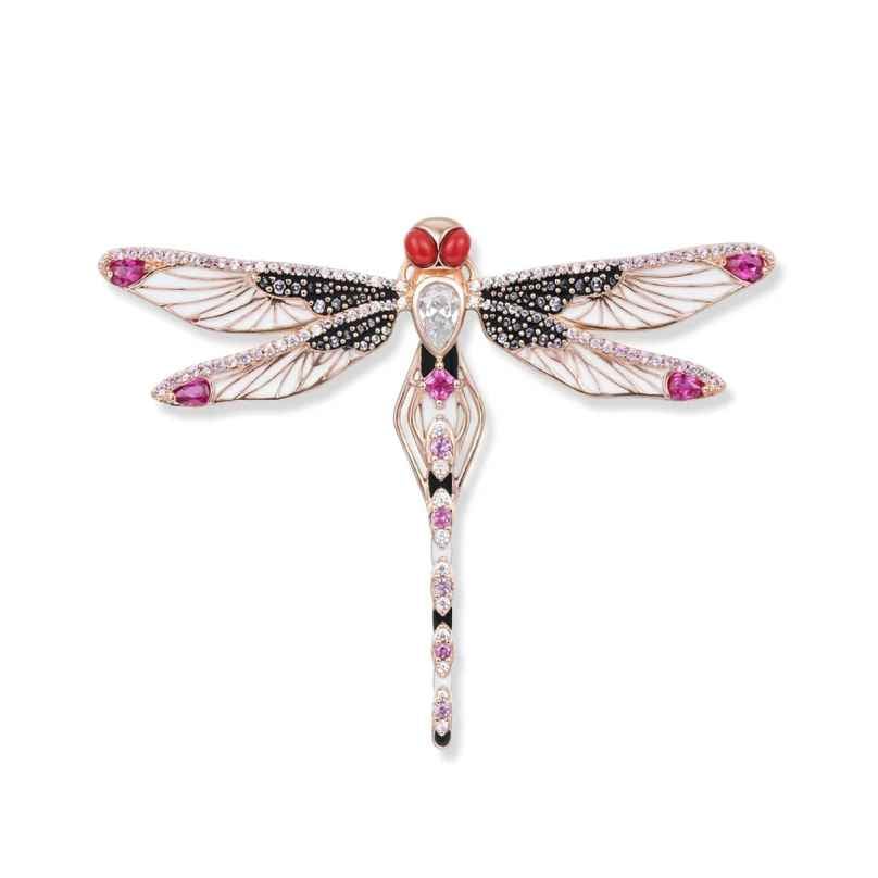 Seinerzeit SZA-3980-350 Anhänger Nella Libelle Roségoldfarben 4066723005650