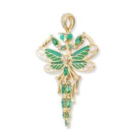 Seinerzeit SZA-3960-472 Pendant Romeo Praying Mantis Gold Tone
