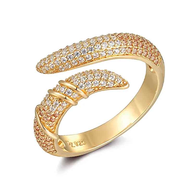 Seinerzeit SZA-1960-418 Women's Ring Shine Gold Tone