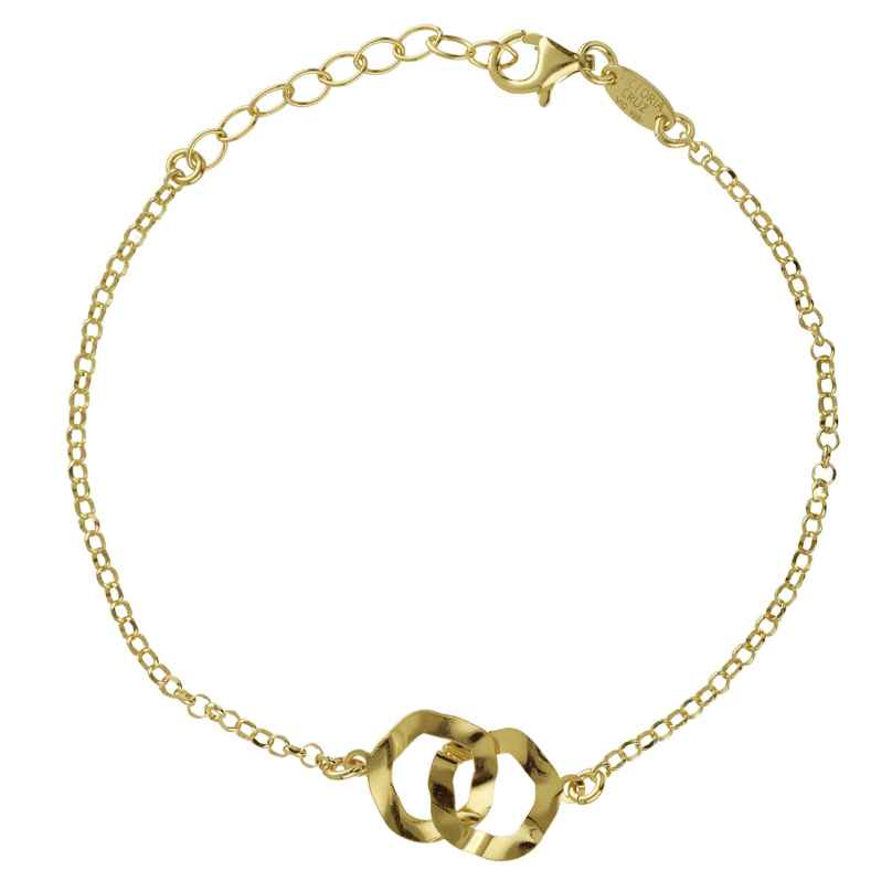 Victoria Cruz A4629-DP Ladies' Bracelet Essence Gold Tone Circle 8435672460968