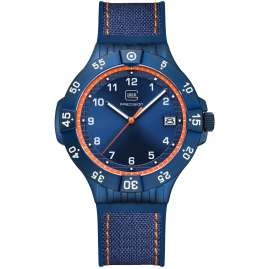 Glock GW-15-8-22 Herrenuhr Quarz Orange/Blau Limited Edition