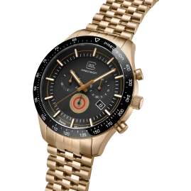 Glock GW-35-2-22 Men's Watch Chronograph Gold Tone / Black