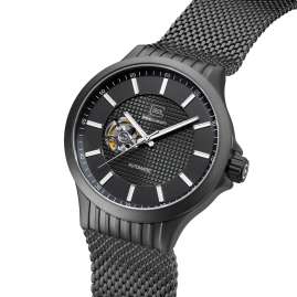 Glock GW-13-1-24 Men´s Watch Automatic with Mesh Strap Anthracite