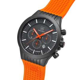 Glock GW-39-1-24 Herrenuhr Solar Titan Chronograph Orange/Schwarz