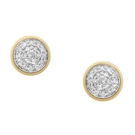 GLIZZ GL8635 Ladies' Diamond Stud Earrings 333/8K Gold