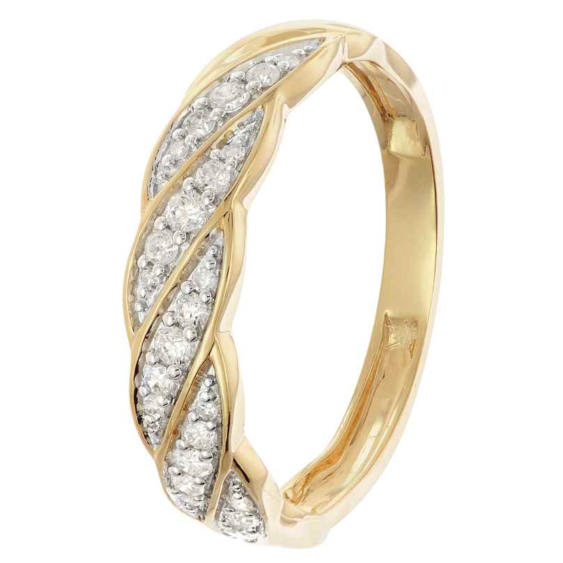 GLIZZ GL8694 Diamantring für Damen Gold 333/8K