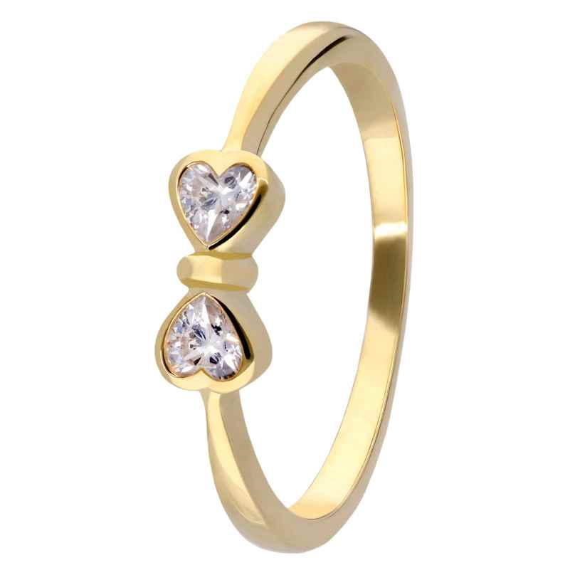 GLIZZ GL8556 Damenring mit Schleife Gold 333 / 8K