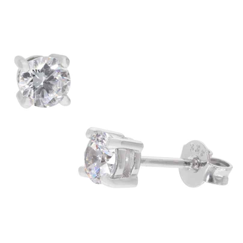 GLIZZ GL1686 Damen-Ohrringe Weißgold 333 / 8K Zirkonia-Ohrstecker 4262551216866
