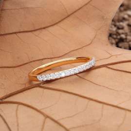 GLIZZ GL1274 Damenring 333 Gold mit Labor-gezüchteten Diamanten