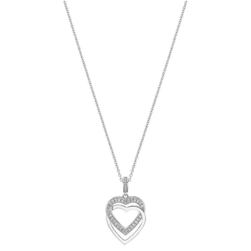Jette 88336054 Damen-Kette Herz Swing Heart 925 Silber 8056783134410