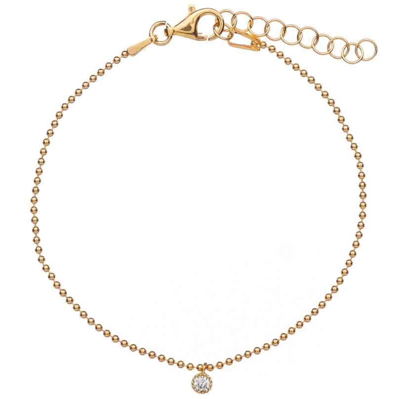 Alisia AL1245.01.075 Women's Bracelet Zircone Gold Plated with Cubic Zirconia 1000001222868