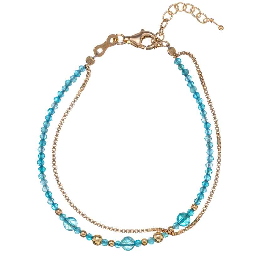 Alisia AL3054.01.014 Women's Bracelet Pietra Gold Plated Silver with Apatite 1000001252261