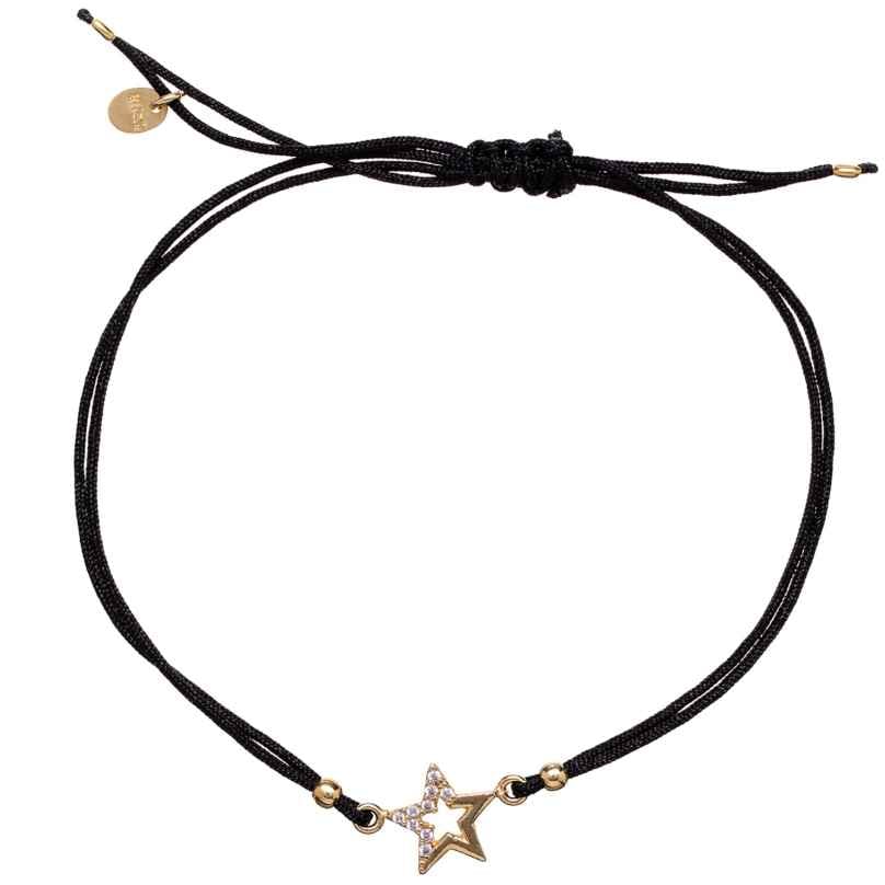 Alisia AL4240.01.530 Women's Bracelet Black/Gold Tone Star 1000001354101