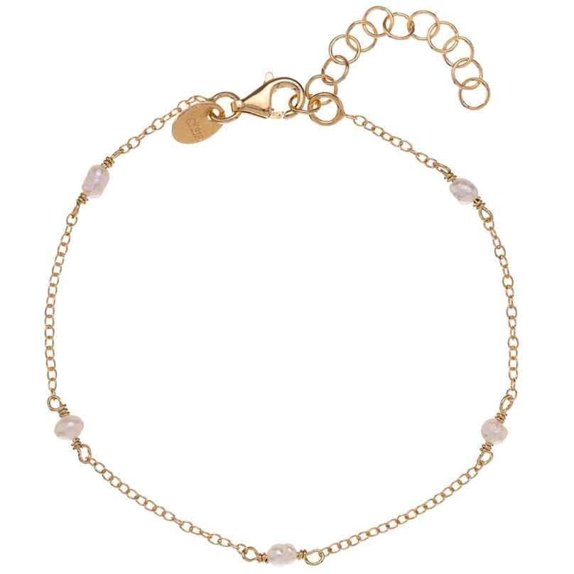 Alisia AL4420.01.000 Women's Bracelet Perla Gold Plated with Small Pearls 1000001370767