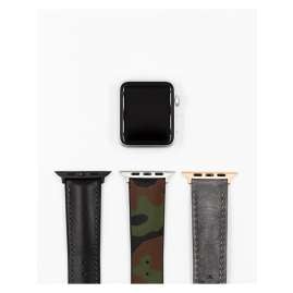 Hirsch AD1000-1-44 Adapter Kompatibel mit Apple Watch Goldfarben 22 mm