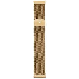 Hirsch 30161410-1-20 Mesh Watch Bracelet 20 mm Gold Tone