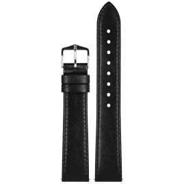 Hirsch 03475050-2-20 Uhrenarmband Osiris L 20 mm Leder Schwarz