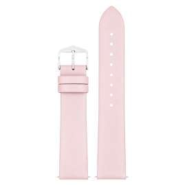 Hirsch 03902123-2-18 Armband für Uhren Cashmere M 18 mm Leder Rosa