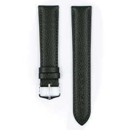 Hirsch 01502050-2-22 Uhrenarmband Kansas L 22 mm Leder Schwarz