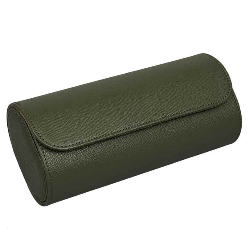 BLCK 203-green Uhrenrolle für 3 Uhren Khakigrün 4262587311344