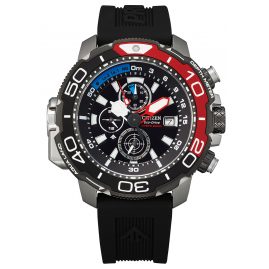 Citizen BJ2167-03E Promaster Marine Herren-Taucheruhr Eco-Drive Schwarz