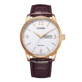 Citizen BM8553-16A Eco-Drive Men's Watch Brown/Rose Gold Tone