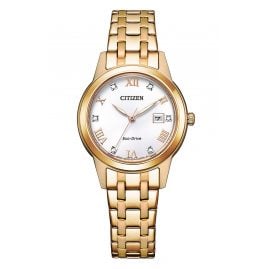 Citizen FE1243-83A Eco-Drive Ladies' Watch Rose Gold Tone