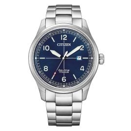 Citizen BM7570-80L Eco-Drive Men's Wristwatch Titanium Blue