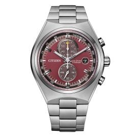 Citizen CA7090-87X Eco-Drive Men's Watch Chronograph Titanium Red