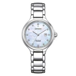 Citizen EW2680-84D Eco-Drive Women's Watch Titanium/Mother-of-Pearl
