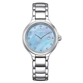 Citizen EW2680-84N Eco-Drive Women's Watch Titanium/Turquoise