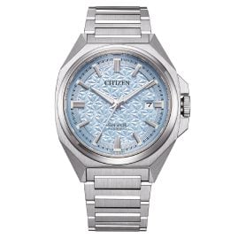 Citizen NB6051-59L Herren-Armbanduhr Automatik Series 8 Hellblau