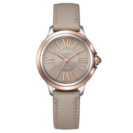 Citizen EM1166-01Z Eco-Drive Solar Damenuhr Hellgrau