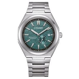 Citizen NJ0180-80X Herrenuhr Automatik Titan Grün