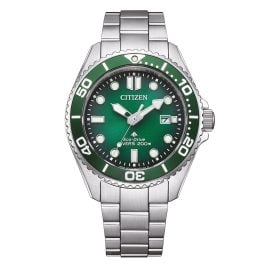Citizen BN0269-50W Promaster Eco-Drive Men's Watch Steel/Green