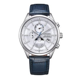 Citizen BY1030-09A Eco-Drive Men's Watch Radio-Controlled Solar Moon Phase Blu