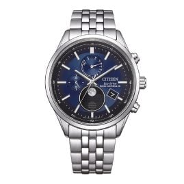 Citizen BY1030-50L Eco-Drive Men's Watch Radio-Controlled Moon Phase Steel
