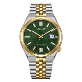Citizen NK0024-54X Men's Wristwatch Automatic Tsuyosa 60 Two-Colour/Green