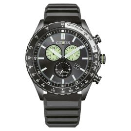 Citizen AT2565-05E Eco-Drive Solar Men's Watch Chronograph Black