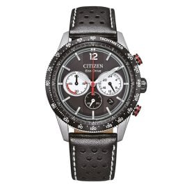 Citizen CA4717-06E Eco-Drive Herrenuhr Racing Chronograph Schwarz