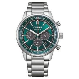Citizen CA4720-52X Eco-Drive Men's Wristwatch Classic Chronograph Green