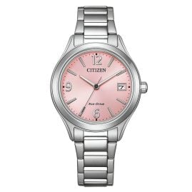 Citizen FE6121-67X Eco-Drive Solar Watch for Women Steel/Pink