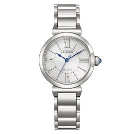 Citizen EM1070-83A Eco-Drive Solar Damenuhr Silberfarben