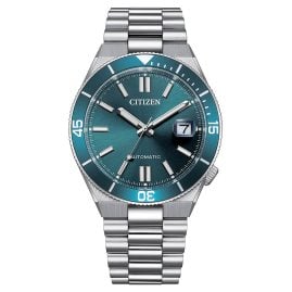 Citizen NJ0231-56L Herrenuhr Automatik 10 bar Edelstahl/Blau