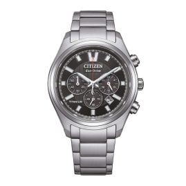Citizen CA4750-51E Eco-Drive Herrenuhr Chronograph Solar Titan/Schwarz
